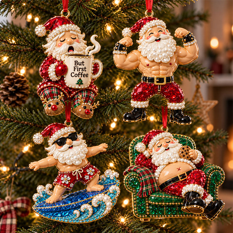 2026 Santa's Off-DutyChristmas Ornaments - 8Sparkling Designs to MakeSpirits Bright