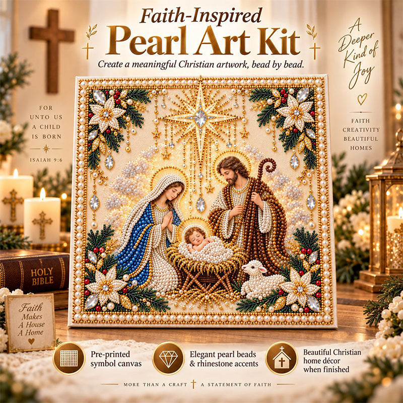 🙏✝️DIY Christian Pearl Artwork Kit