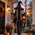 🎃 Hanging Witch Halloween Decoration – 1.5M Spooky Porch Swing