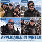 Funny Realistic Face Ski Mask – Hilarious Winter Party Gear for Outdoor Groups