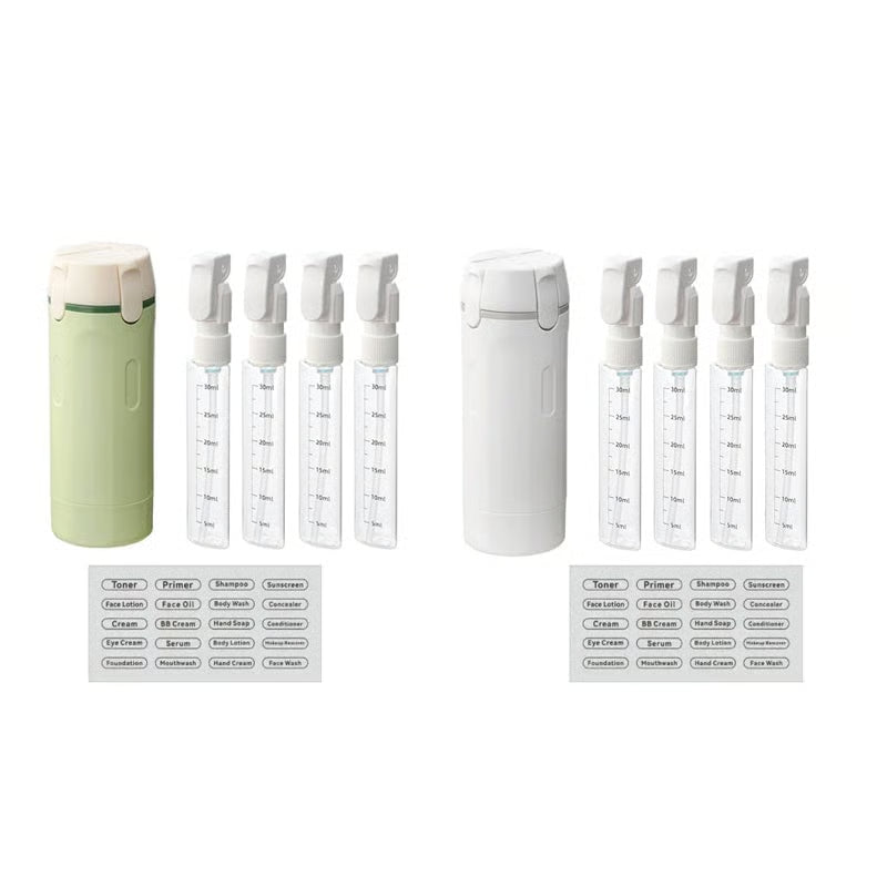 🔥4-in-1 Leakproof Rotatable Travel Dispenser Set