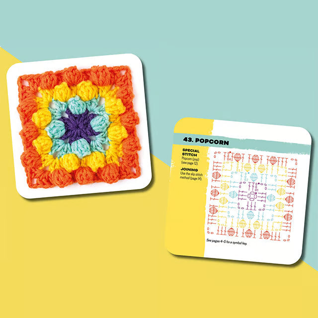 【50 Unique Designs】Crochet Card Set