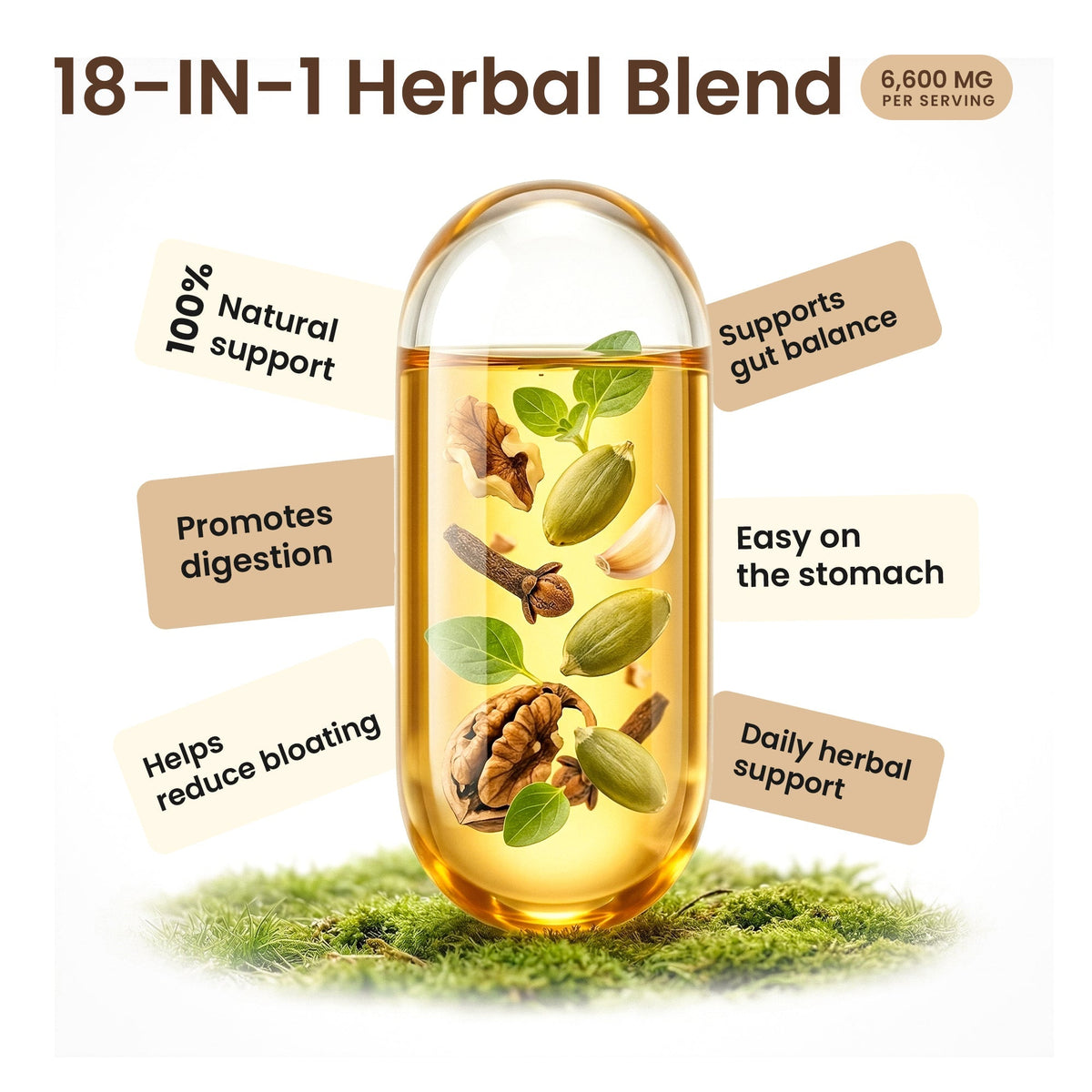 Wormwood Black Walnut Cloves - 6,600mg Softgels