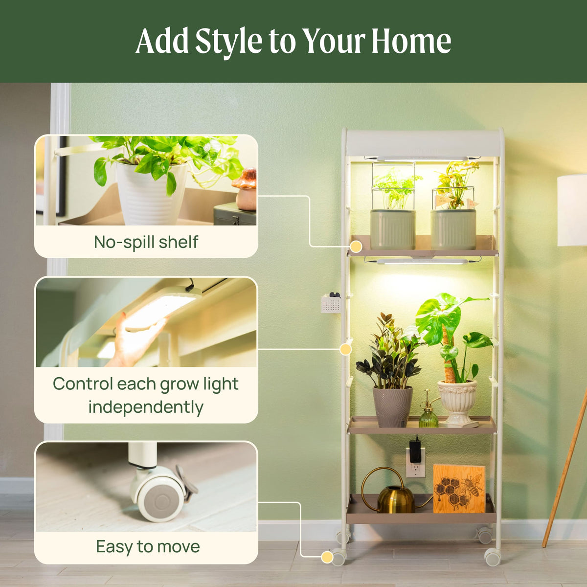2 Tier Grow Light Garden