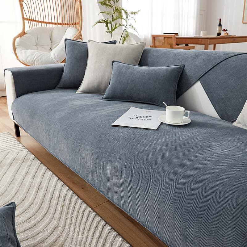 Chenille Fabric Waterproof & Antifouling Couch Covers