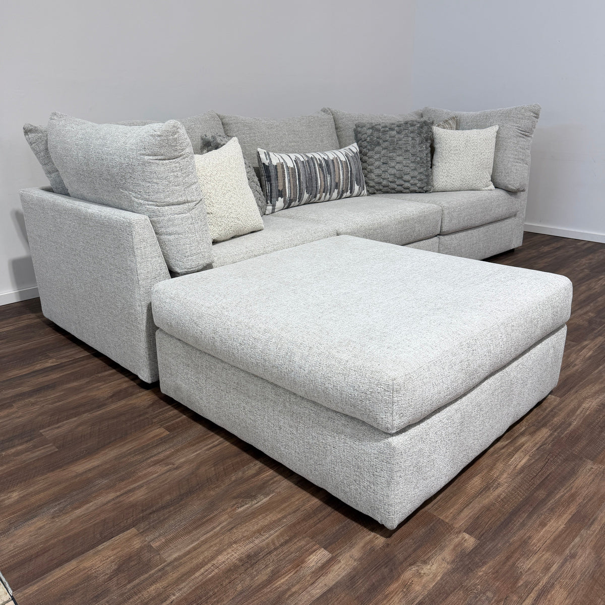 Mckenzie Modular Sofa + Ottoman L