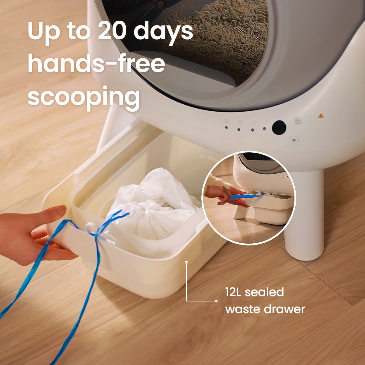 [Elspet Day Sale] Orbitie Self Cleaning Litter Box * 2