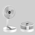 Telescopic Folding Fan – 180° Rotating, 3-Speed, USB Powered, Foldable & Washable