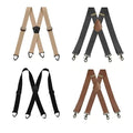 🧵 Adjustable X-Back Suspenders | For Work Wear