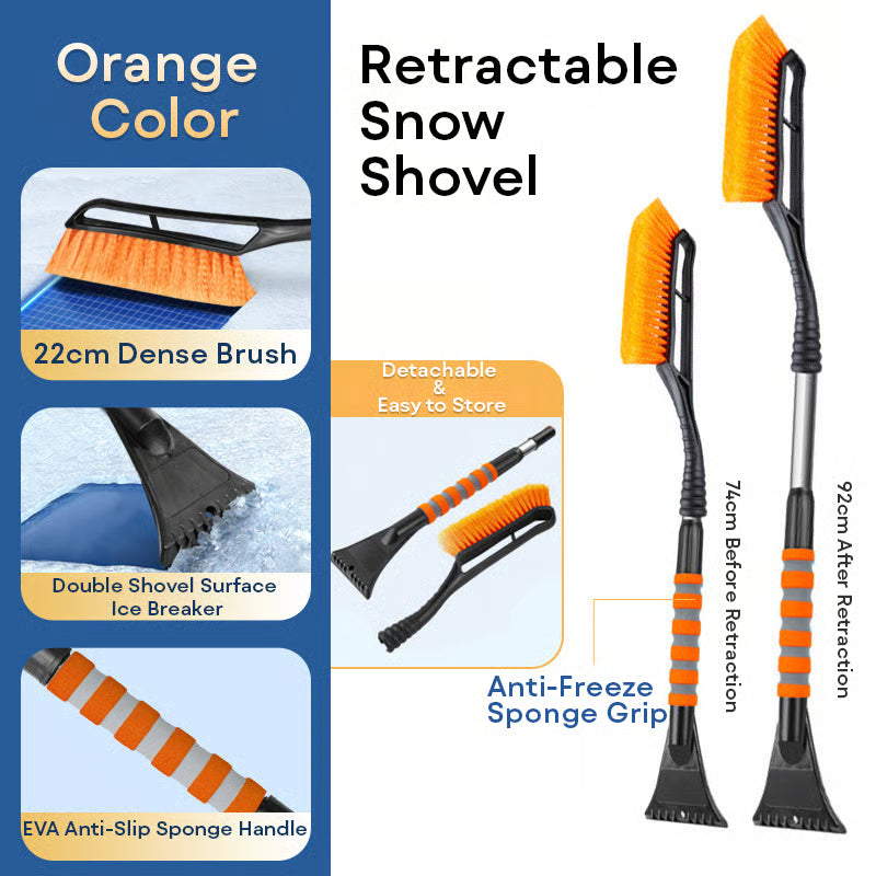❄Anti-Scratch Snow & Ice Tool | Cut Prep Time to 5 Mins! -40°F Resistant