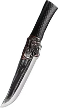 🔪Bone-cutting knife with dragon decoration and scabbard🍽️