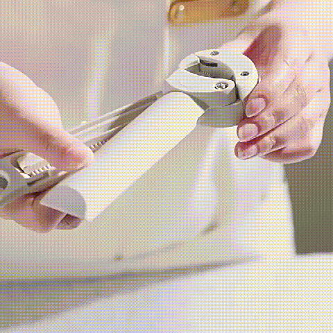 Multifunctional Adjustable Jar & Bottle Opener, Labor-Saving Lid Remover for Weak Hands & Seniors