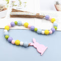 Easter Tassel Beaded Pendant