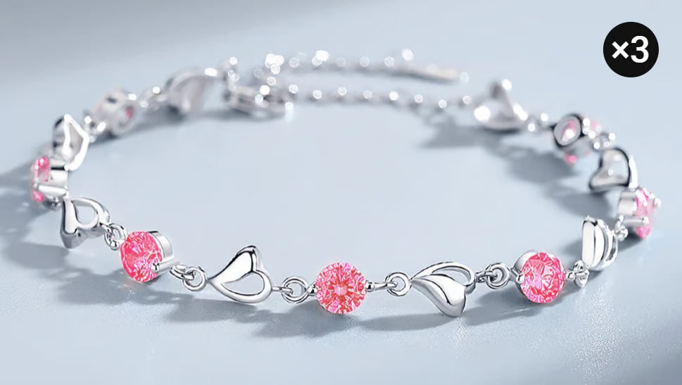 ✨Elegant Sparkling Lucky Clover Bracelet🍀