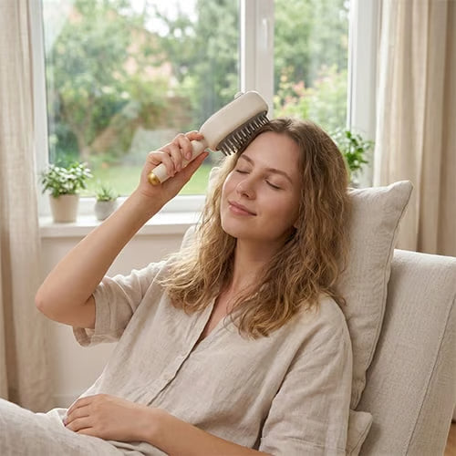 Nano Ionic Mist Hair Brush