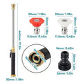 Garden Hose Nozzle High-Pressure Washer with 3 High-Pressure Nozzles