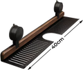 🔥Hot selling💥 Walnut Bathroom, Kitchen Suction Cup Shelf