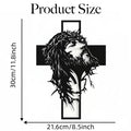 🔥🔥Jesus Cross Iron Sign Christ Wall Art Decor✝️🖼️ Elevate Your Space with Spiritual Elegance 🙌✨