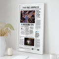 Russell Westbrook 0 Regrets Front Page Wall Art