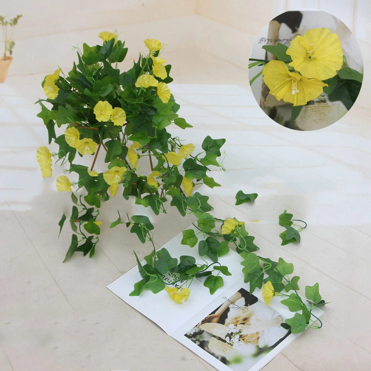✨ UV Simulation Artificial flower