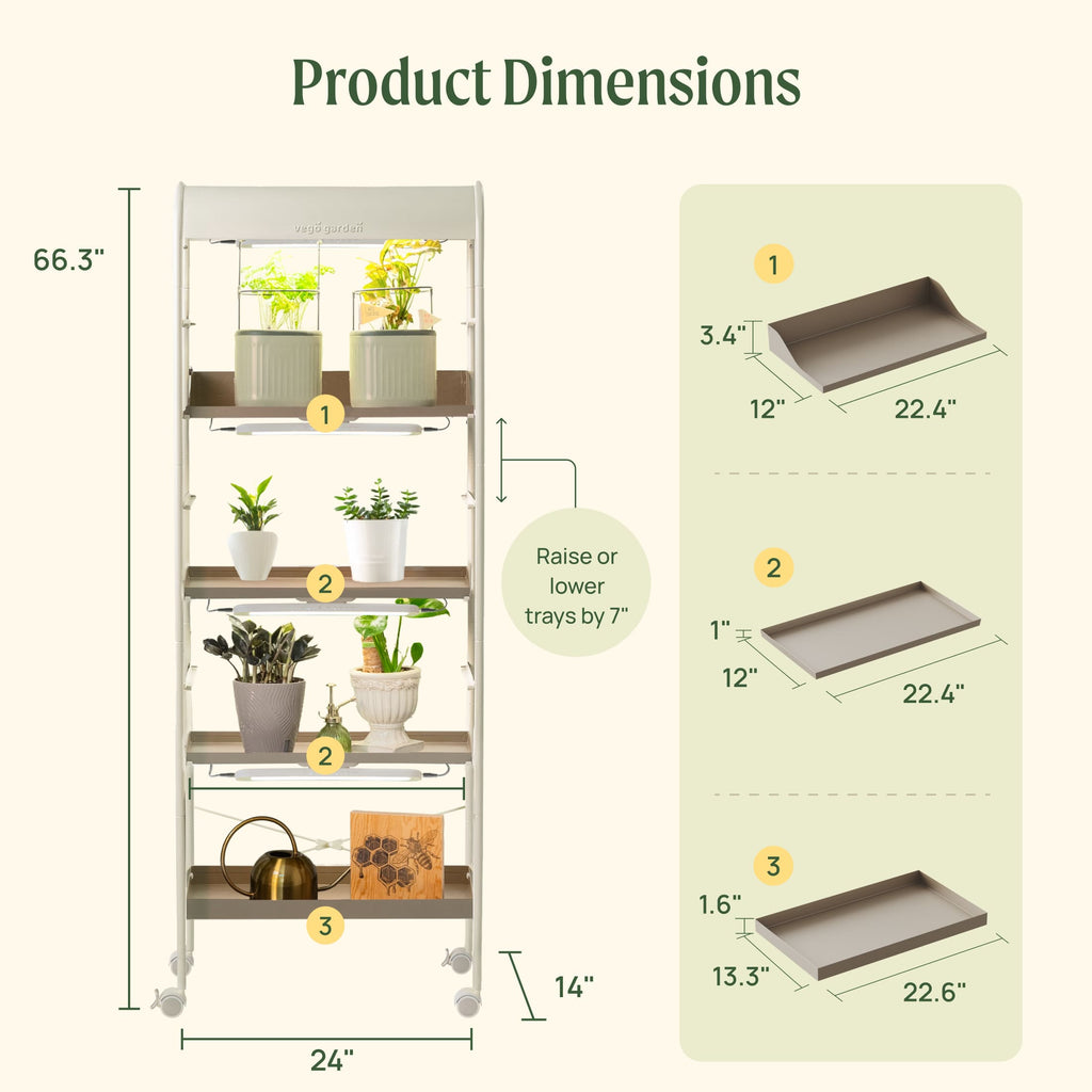 4 Tier Grow Light Garden
